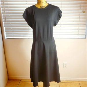 City Chic officewear to up styled dinner look, the Frill Shoulder Dress